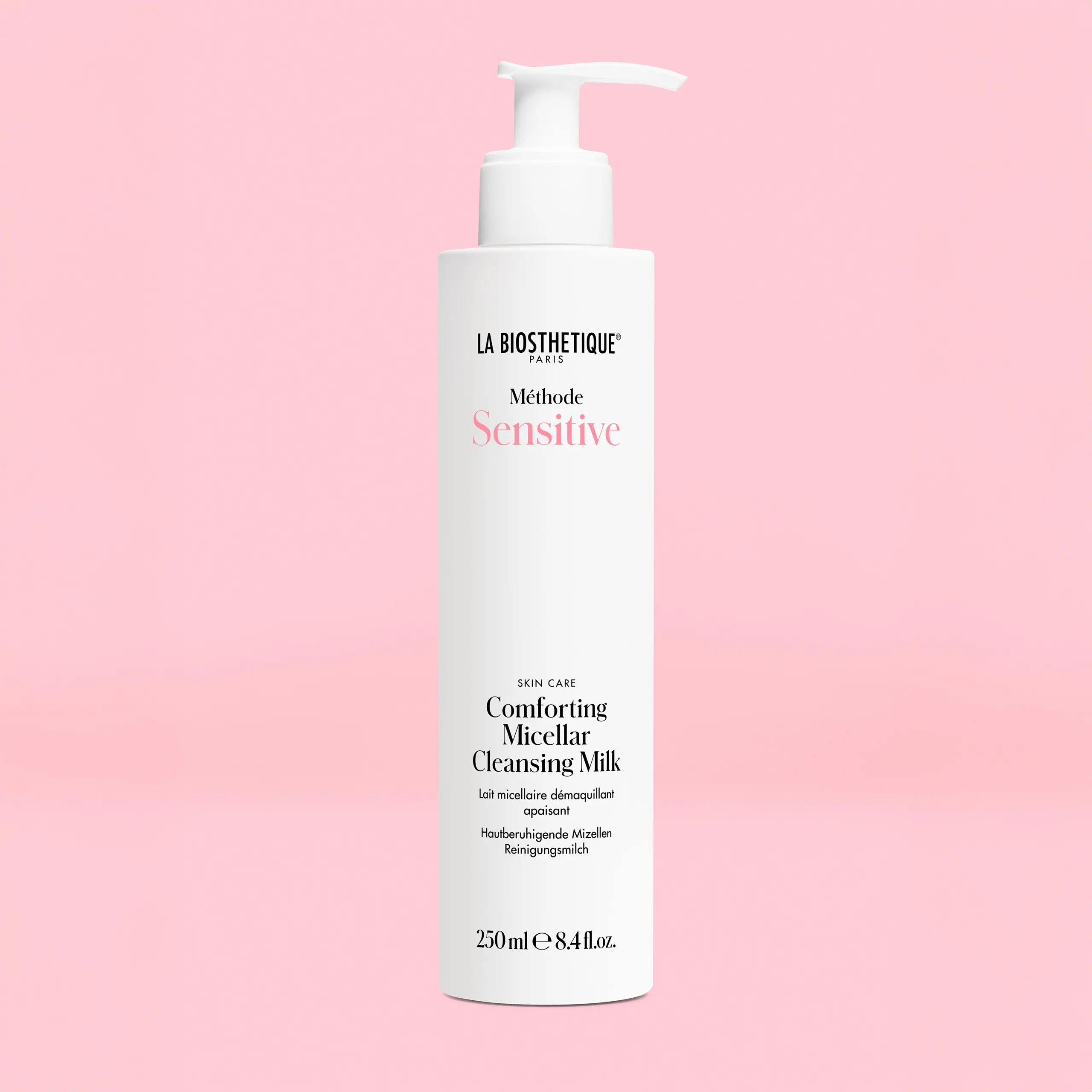 Skin M Sensitive 003532 Comforting Micellar Cleansing Milk 250ml C1 25 sRGB Colour BG 0724